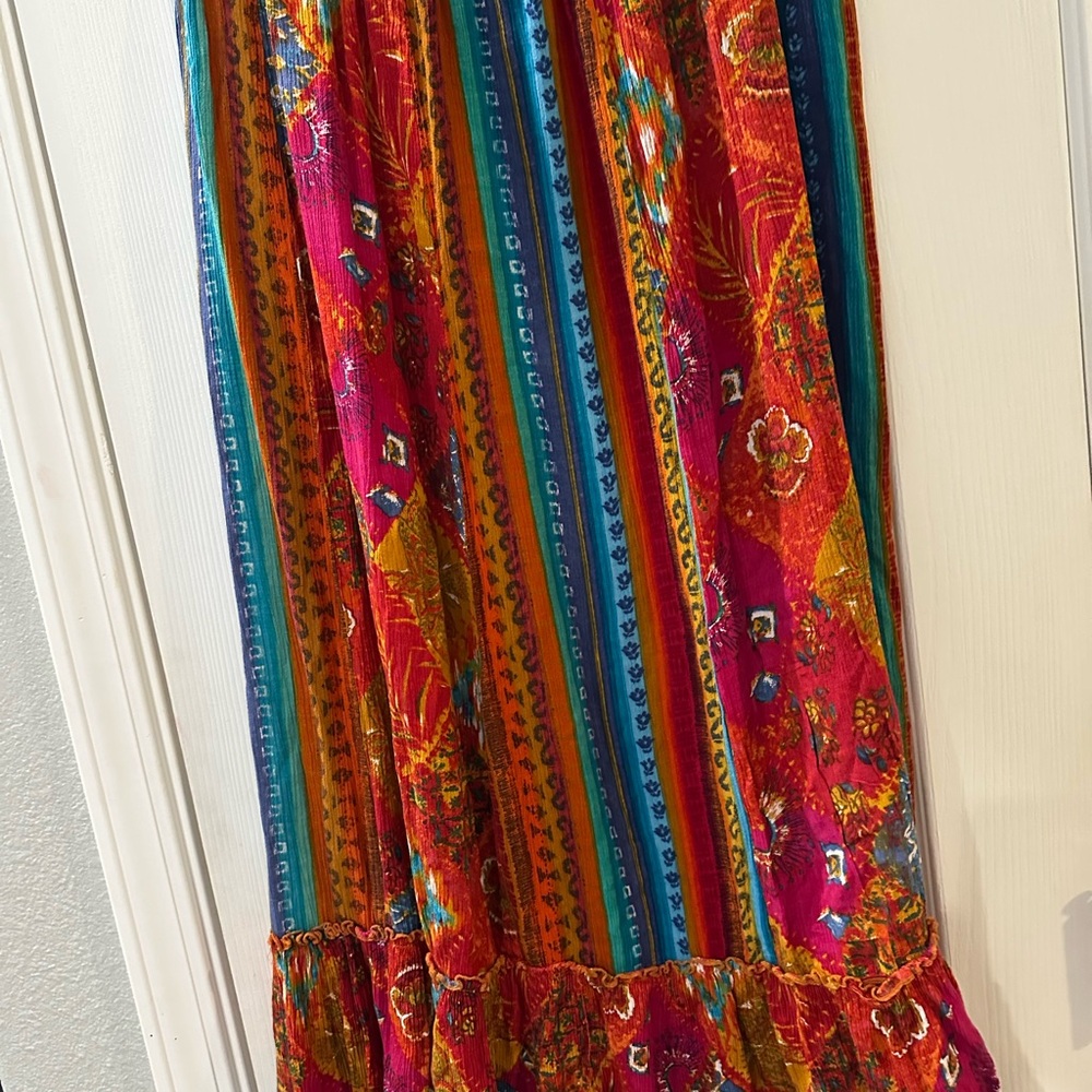 Koret Colorful Patterned Maxi Skirt - Picture 5 of 5